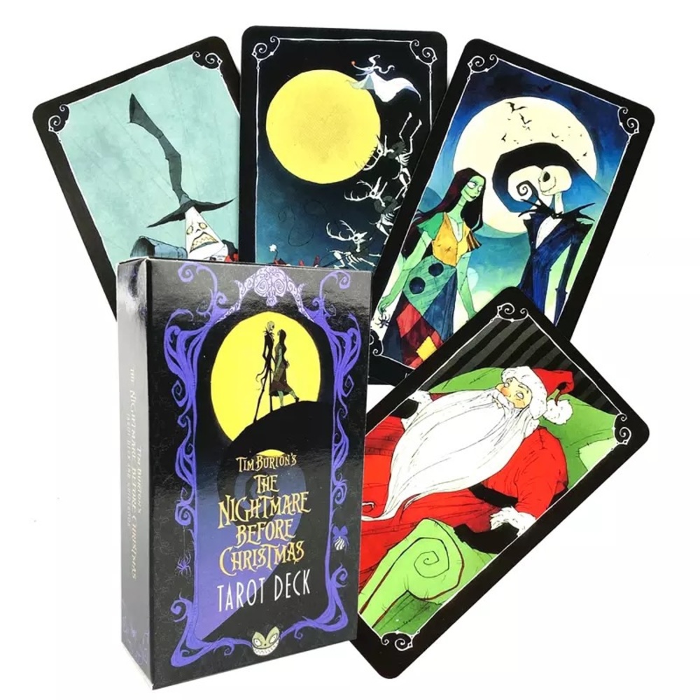 The nightmare before Christmas tarot deck